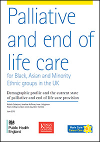 Palliative and end of life care cover