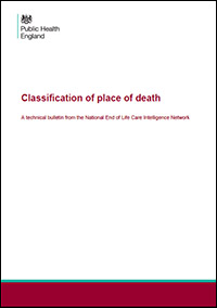 Classification of place of death cover